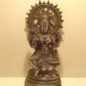 copper yoga figurine