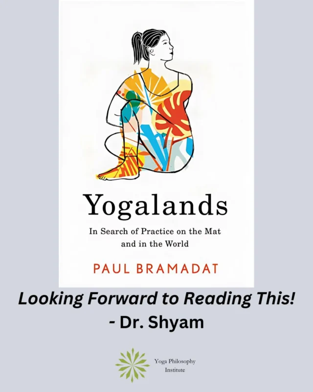 "In Yogalands Paul Bramadat wrestles with his position as a skeptical scholar who is also a devoted yoga practitioner. Drawing from his own experience, and from conversations with hundreds of yoga teachers and students in the United States and Canada, ... he addresses issues that often sit beneath the surface in yogaland" 

At the Yoga Philosophy Institute, we're looking forward to reading @paulbramadat 's latest. From Mcgill-Queens UP. 

#yogapracticre #yogaresearch