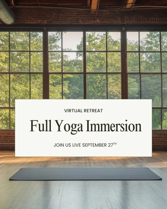 We're excited for our Mini Yoga Retreat. Join us to be recharged. 

It includes:Guided Meditation
Experience meditations led by Dr. Shyam that connect mind, body, and inner freedom.

Postural Practice
Flow through a grounding yoga sequence led by Mandi King, Level 2 Yoga Philosophy Certified teacher.

Breathwork (Prāṇāyāma)
Try scientifically grounded breathing techniques from Dr. Sundar Balasubramanian, a leading yoga researcher.

Yoga Philosophy as a Practice
Understand the foundations of Yoga philosophy as a living, skill-based practice that transforms daily life.

Practical Integration
See how ancient teachings are deeply relevant to the challenges and opportunities you face right now.

Community Connection
Receive the collective energy effect – your breakthroughs are amplified by the other participants. 

The Path of Yoga — a live online retreat
 Saturday, Sept 27 • 11 AM–3 PM ET

To sign up, head over to yogaphilosophy.com and scroll down "Latest News" to find this Post.