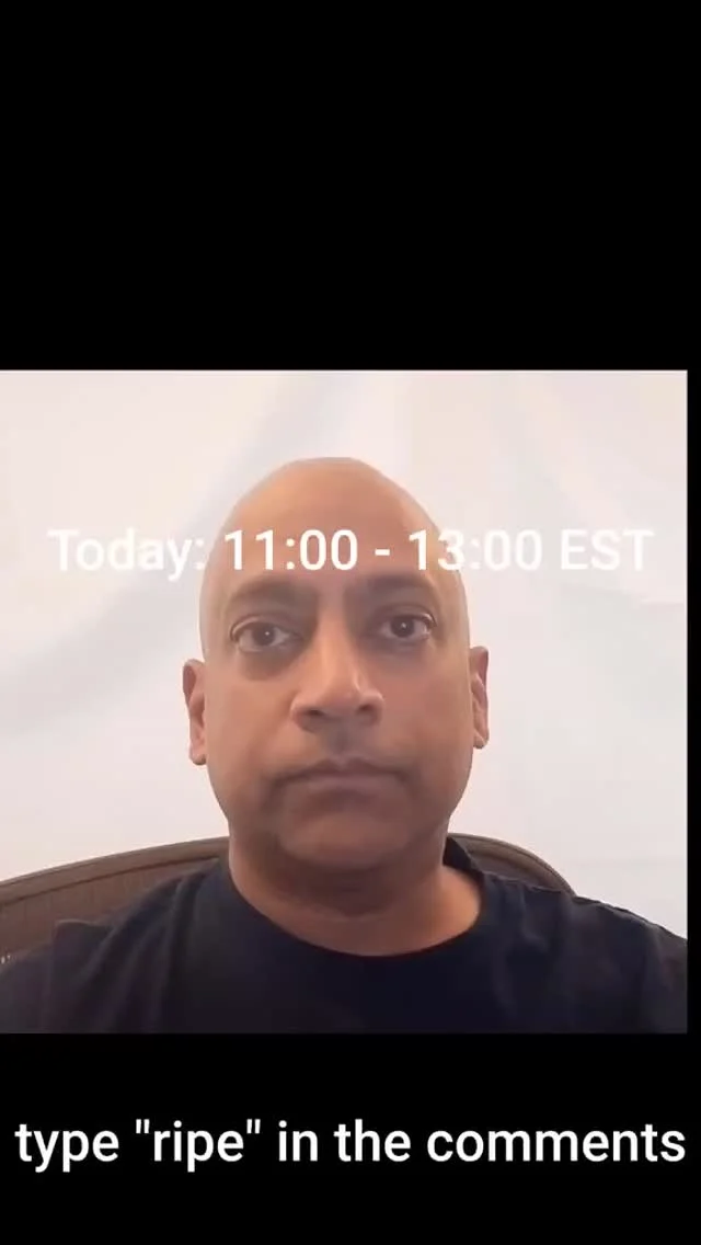 Hi friends, it's happening today! Join me and Eddie Stern for an immersive practice of breath, posture and philosophy. To find out more, and to sign up, type "ripe" in the comments. 

November 16, 11:00-13:00 EST

~~ Dr. Shyam